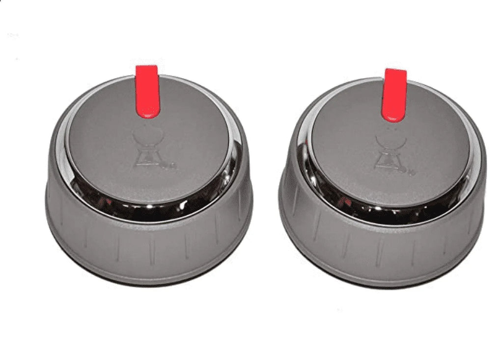 Weber 66048 Set of 2 Control knobs for Genesis II E/SE Series (Model Years 2017 and Newer).