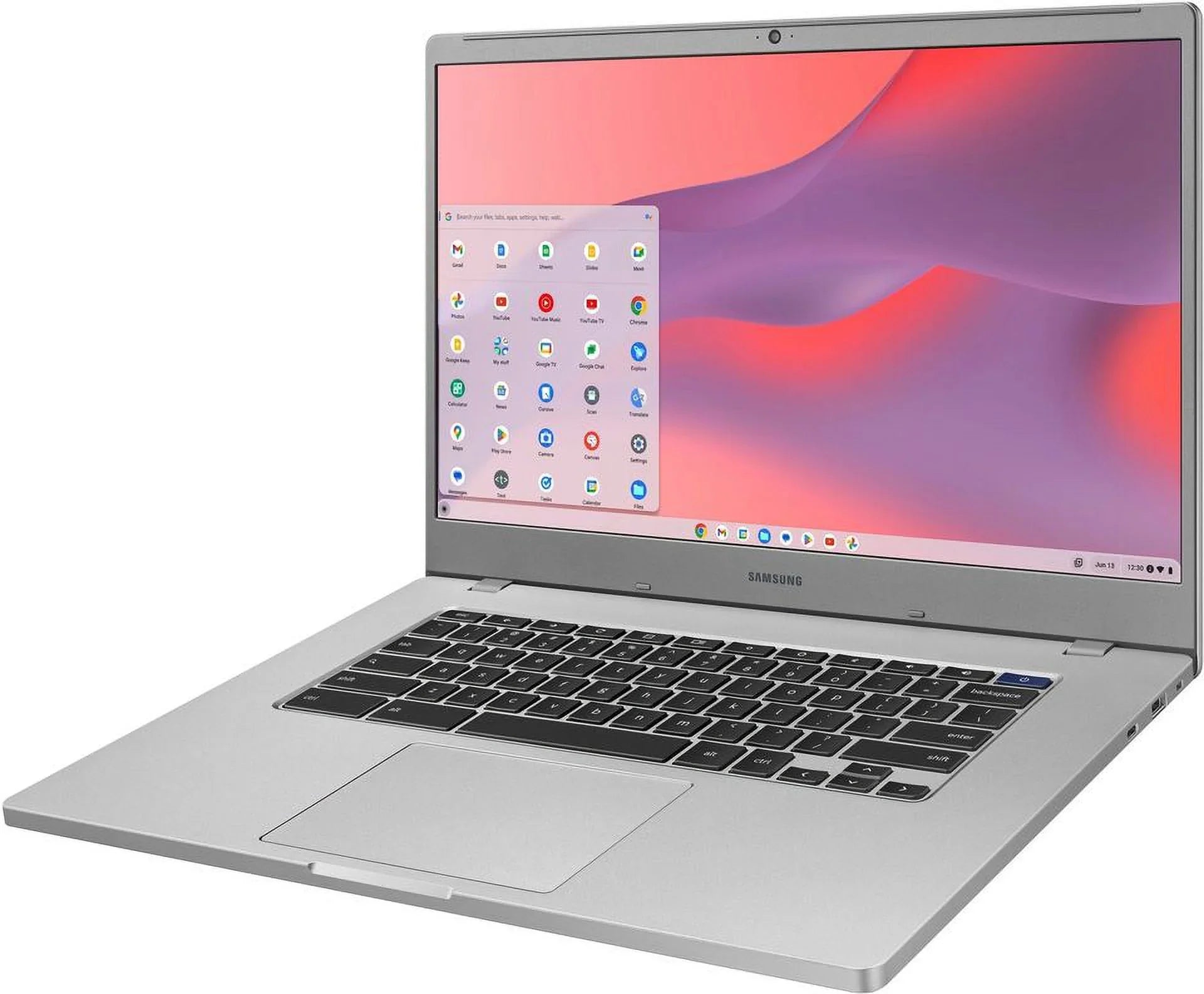 Samsung - 15.6" Chromebook 4+ - Celeron - 4GB Memory - 64GB eMMC - Platinum Titan