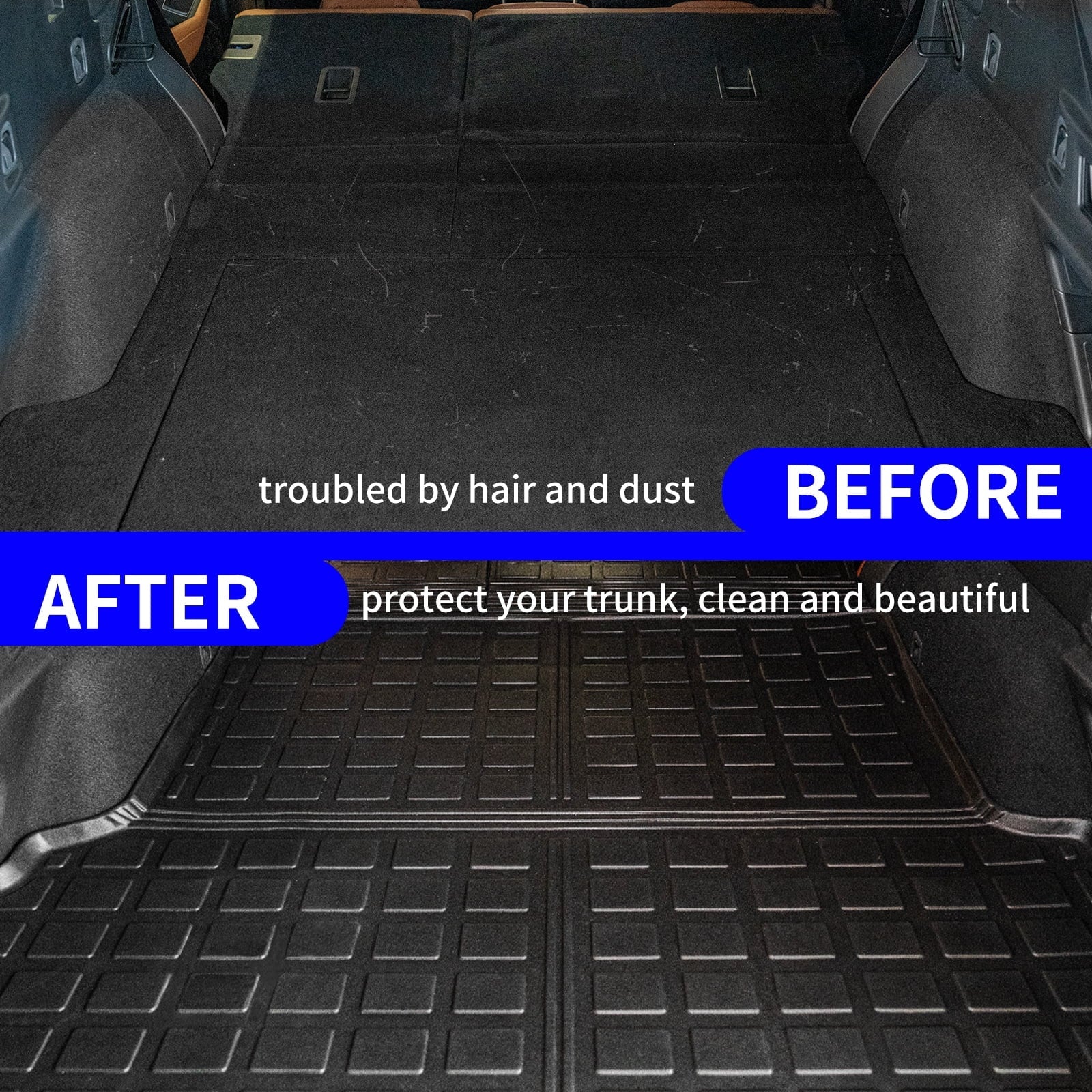 Fit 2020-2024 Subaru Outback Trunk Mats Cargo Liner Back Seat Wrap Protector 2023 Subaru Outback