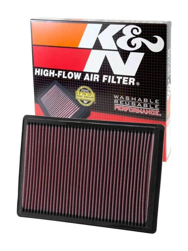 K&N Engine Air Filter: High Performance, Premium, Washable, Replacement Filter: 2004-2010 DODGE /CHRYSLER (Challenger, Charger, Magnum, 300, 300C), 33-2295