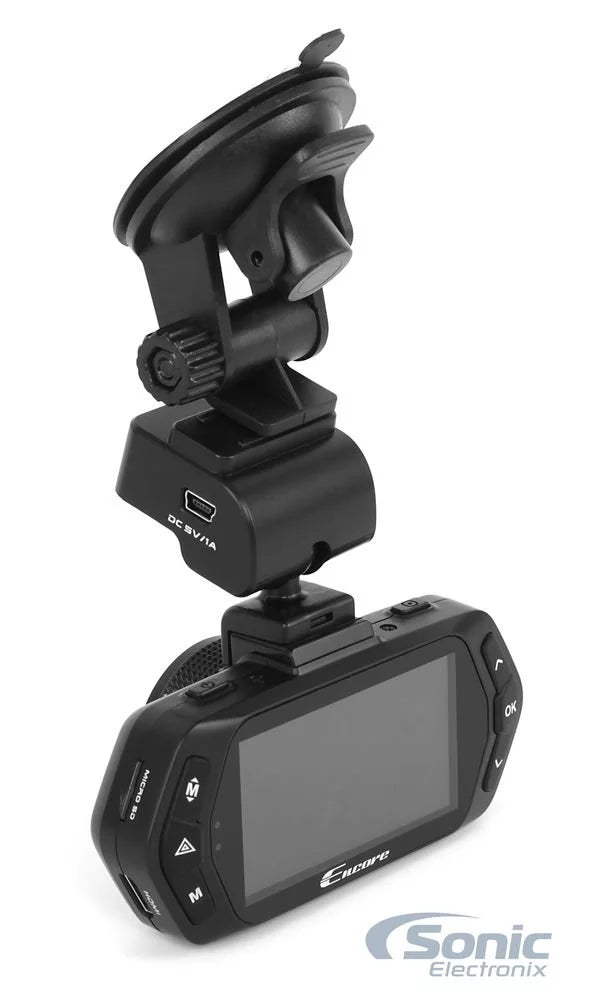 Encore ENDVR-S1 HD DVR Camera with GPS Tracking Ultra HD Video DVR Drive Camera with GPS Tracking Support and Real-time recording and storage