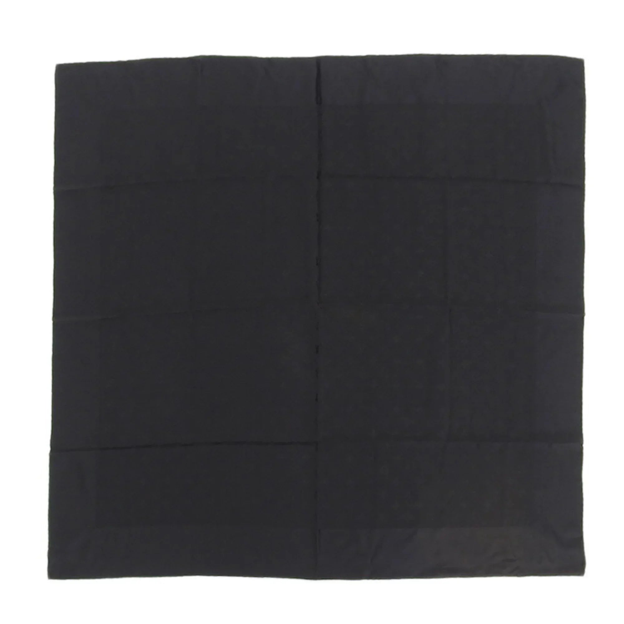 Pre-Owned Louis Vuitton LOUIS VUITTON monogram scarf silk black (Like New)