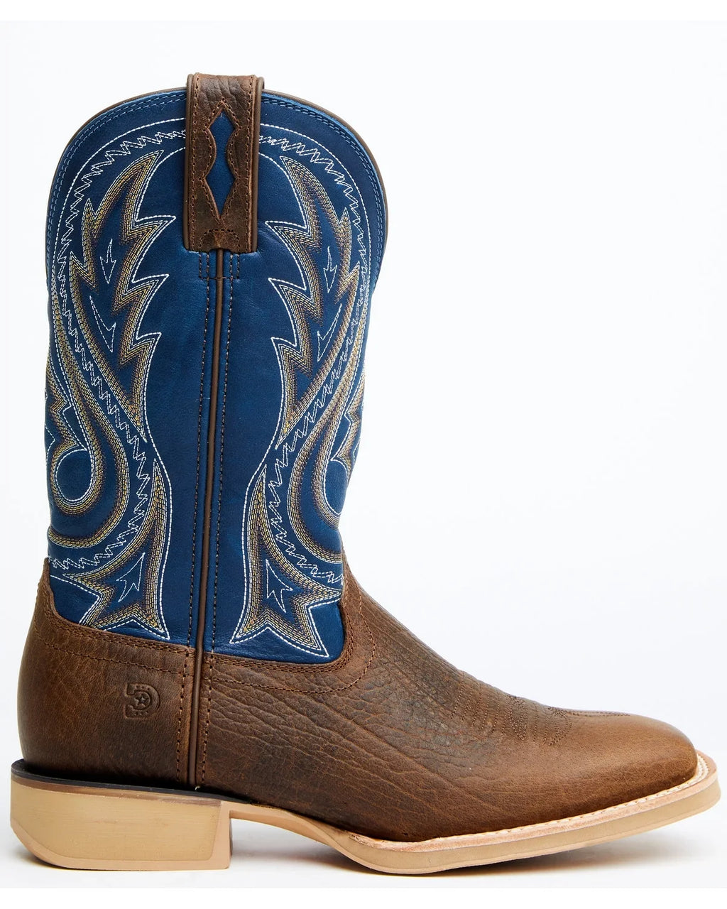Durango Men's Rebel Pro Lite Performance Western Boot Broad Square Toe Navy 8.5 D(M) US
