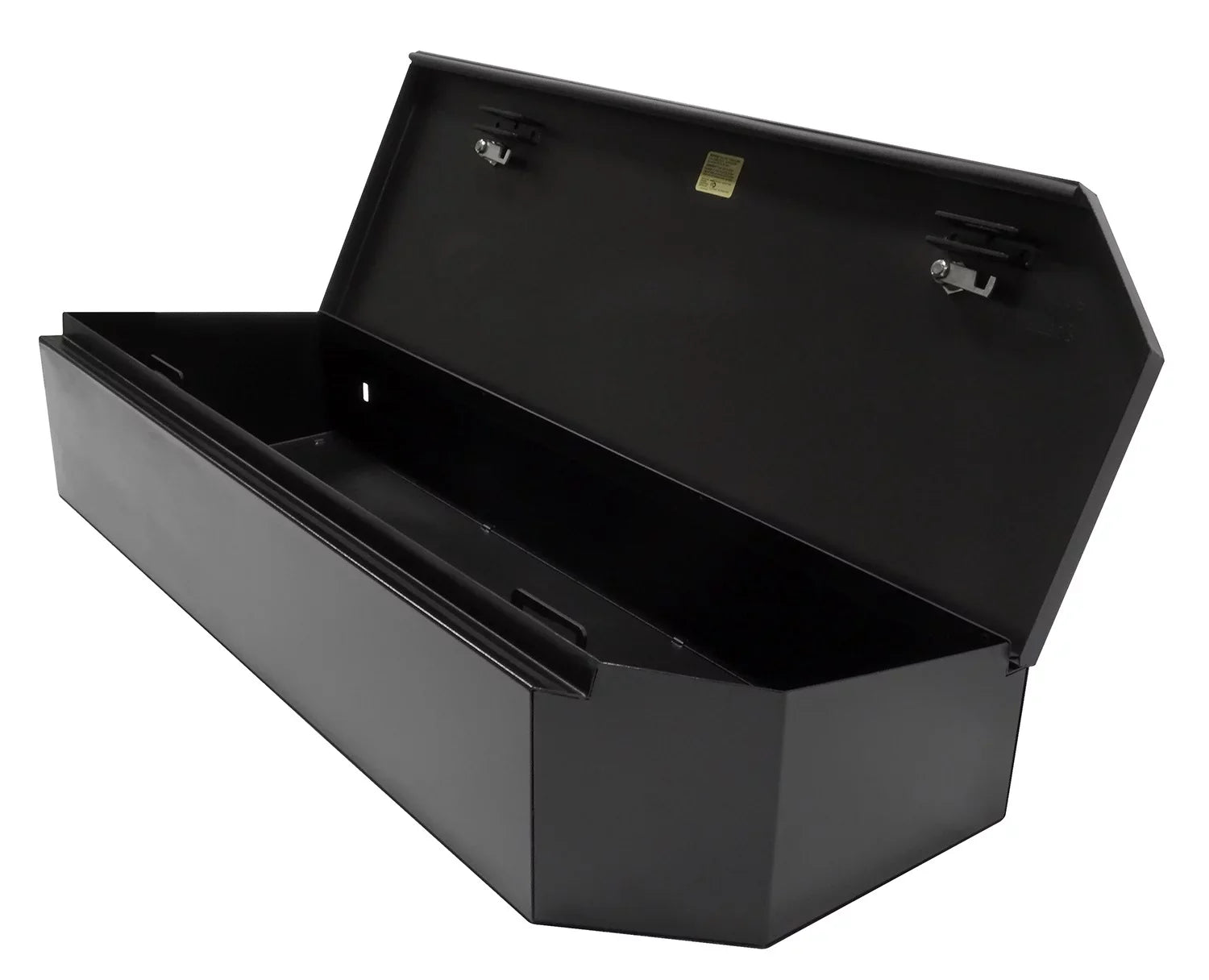 Tuffy Security Products 344-01 Under Seat Lockbox - 2/3 Length; Black; 2015-Current Ford F150 SuperCrew, 2017-Current Ford SuperDuty SuperCrew