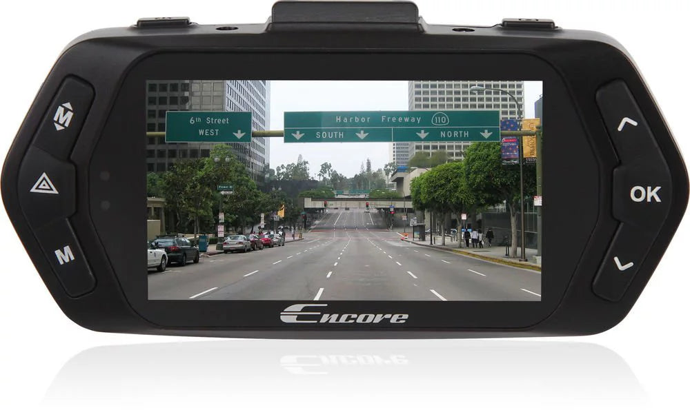Encore ENDVR-S1 HD DVR Camera with GPS Tracking Ultra HD Video DVR Drive Camera with GPS Tracking Support and Real-time recording and storage