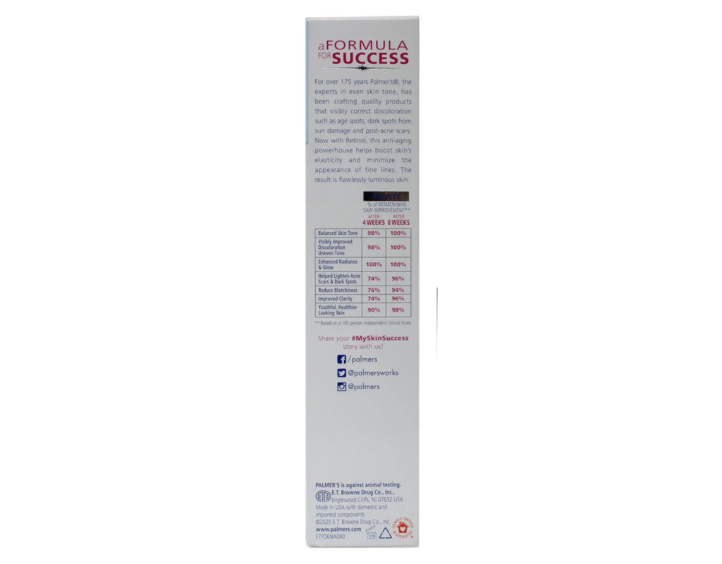 RONAN Skin Success Anti-Dark Spot Fade Milk Body Lotion 8.5 fl oz Pack of 6