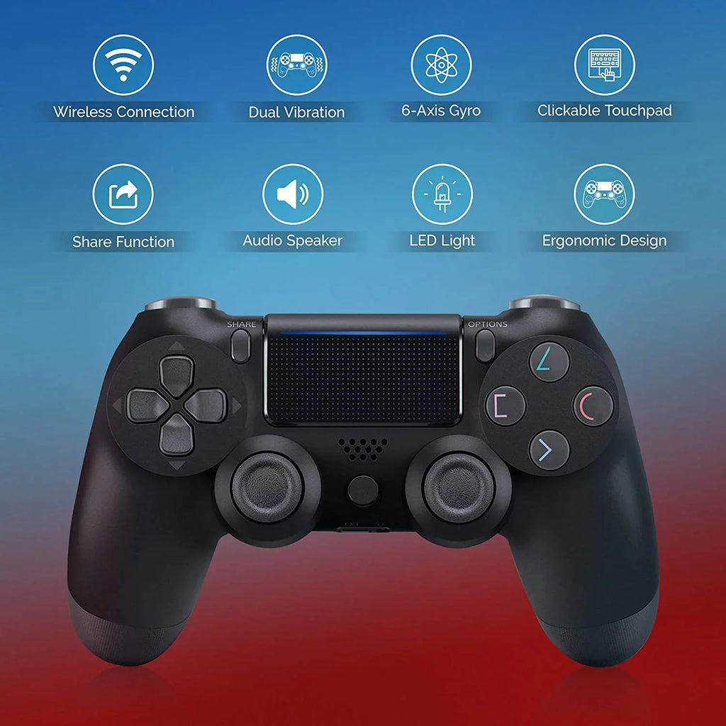 PRO Wireless GamePad Matching with Samsung Galaxy S21 FE 5G Controller Plus 1,000 Battery/Built-In Speaker/Gyro/Remote BlueTooth Slim (Black)