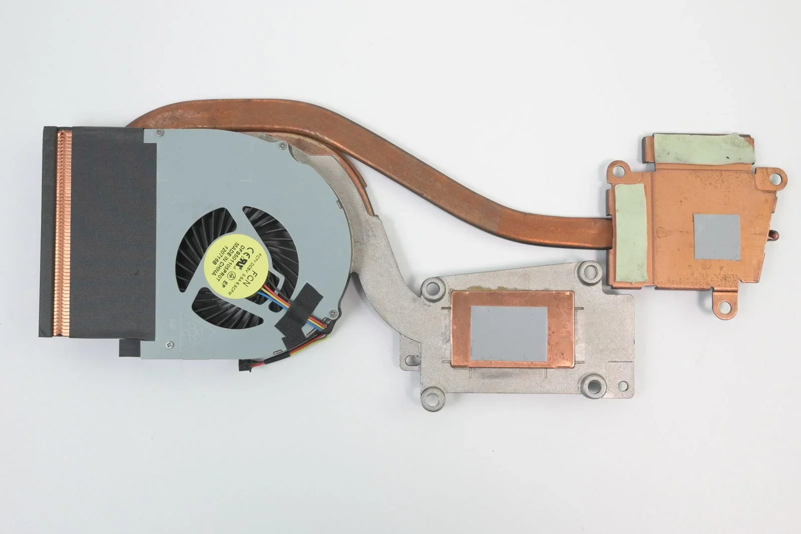 Laptop 72XRJ AMD Heatsink and Fan AT0VI002ZSL E6540