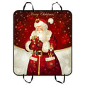 GCKG Merry christmas Dreamlike the Santa Claus Pet Car Seat Protection Dog Car Seat Mat Hammock Cargo Mat Trunk Mat For Cars Trucks and SUV 54x60 inches