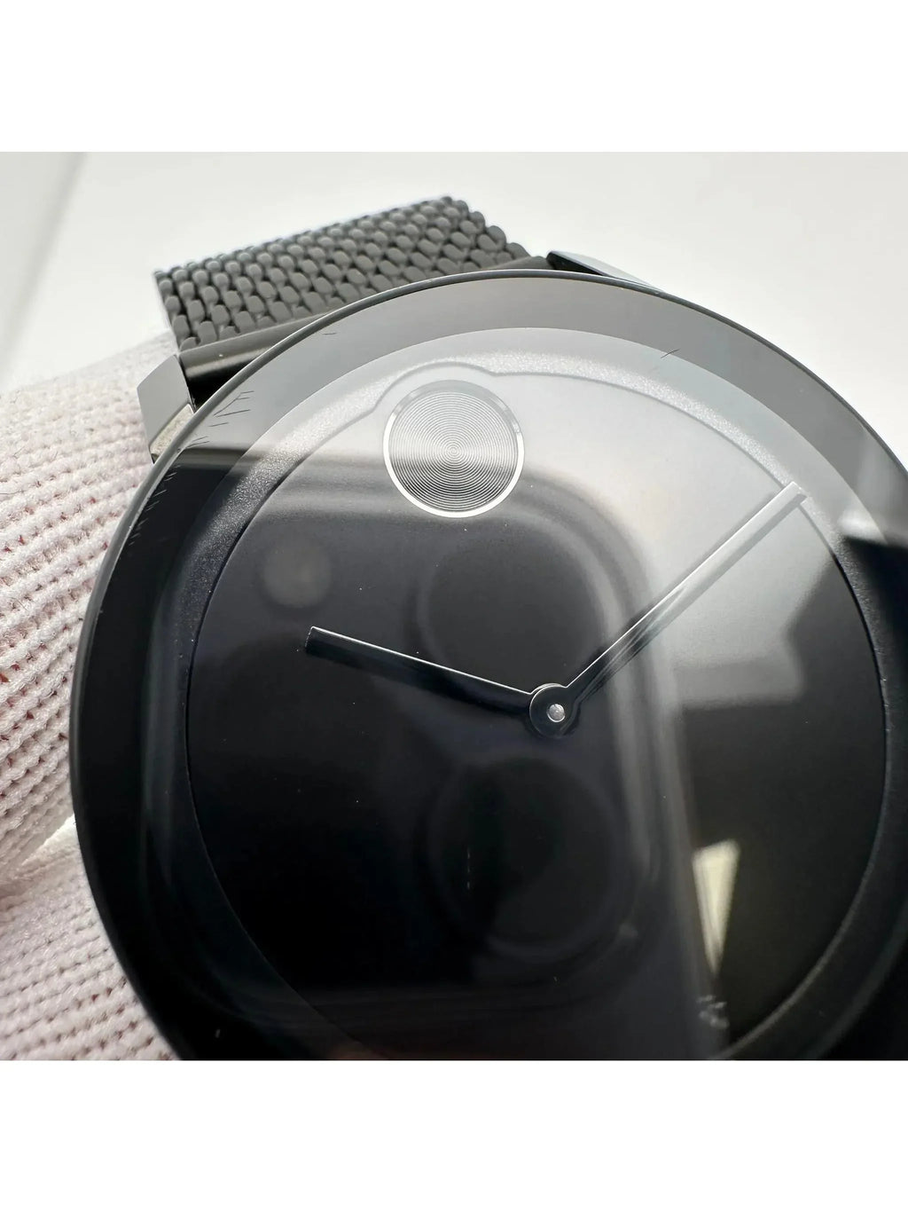 Pre-Owned Movado BOLD Evolution 2.0 Ion-Plated Steel Quartz Watch 3600562 (Good)