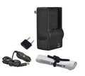 Panasonic Lumix DMC-GH2 Off Camera 'ligent' AC & DC Rapid Charger + Nwv Direct Microfiber Cleaning Cloth.