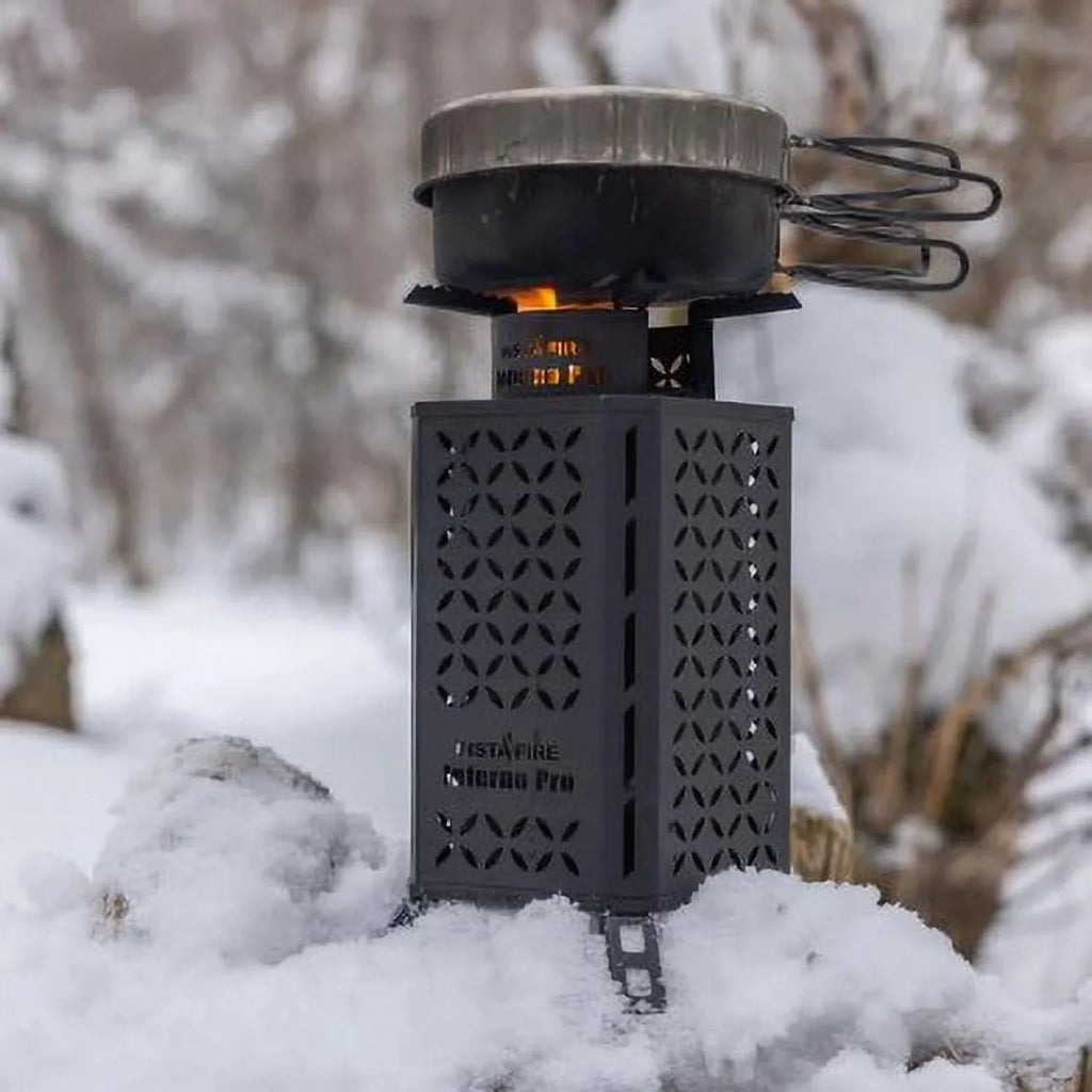 New InstaFire Inferno Pro Outdoor Biomass Fuel Stove (off-Grid, Emergency, Camping)