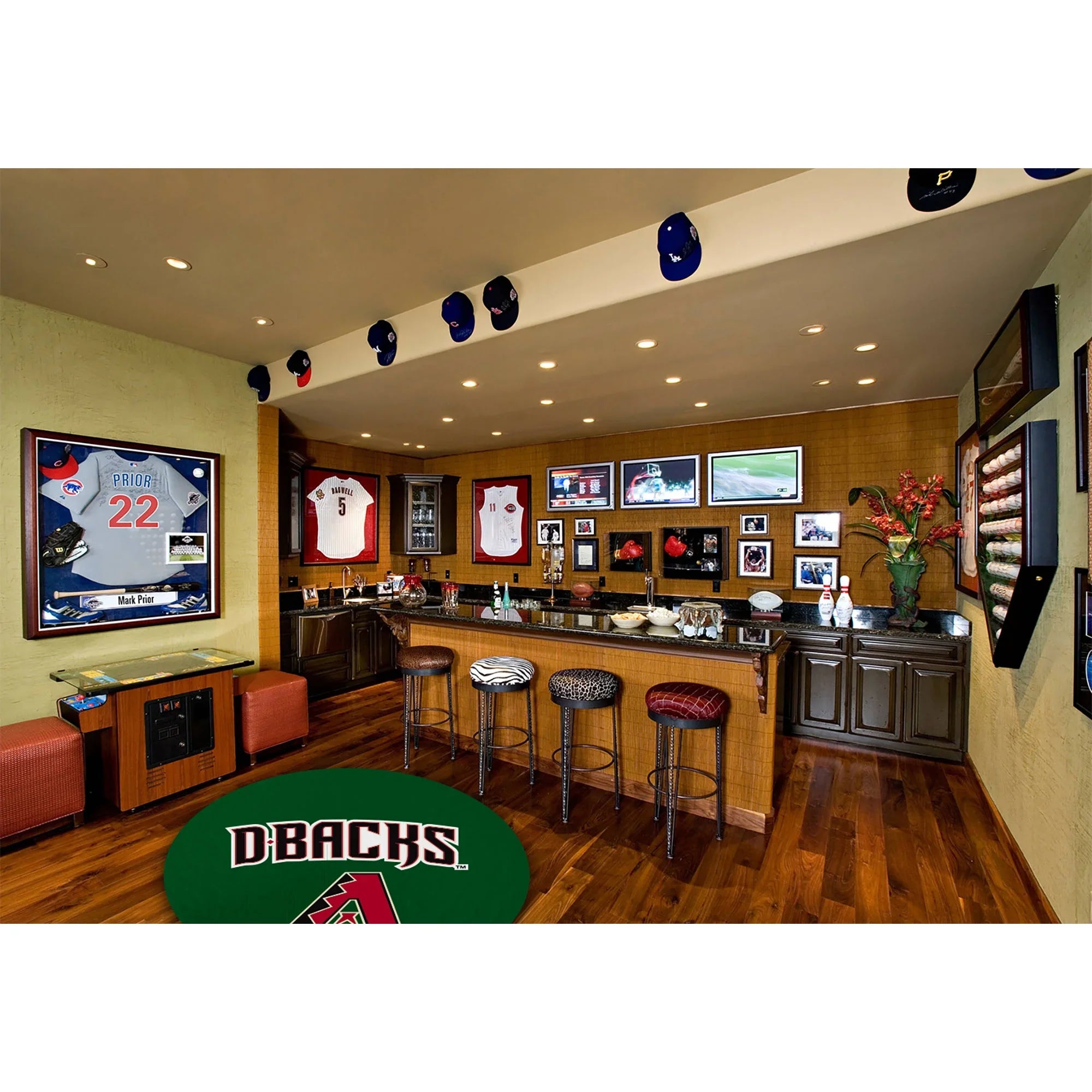 Arizona Diamondbacks 4' On Deck Batting Circle