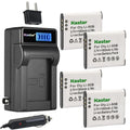 Kastar 4-Pack Li-50B Battery and LCD AC Charger Suitable with Olympus Stylus 9010, SZ-10, SZ-11, SZ-12, SZ-14, SZ-15, SZ-16, SZ-20, SZ-25MR, SZ-30MR, SZ-31MR iHS, Tough TG-610, Tough TG-615 Cameras