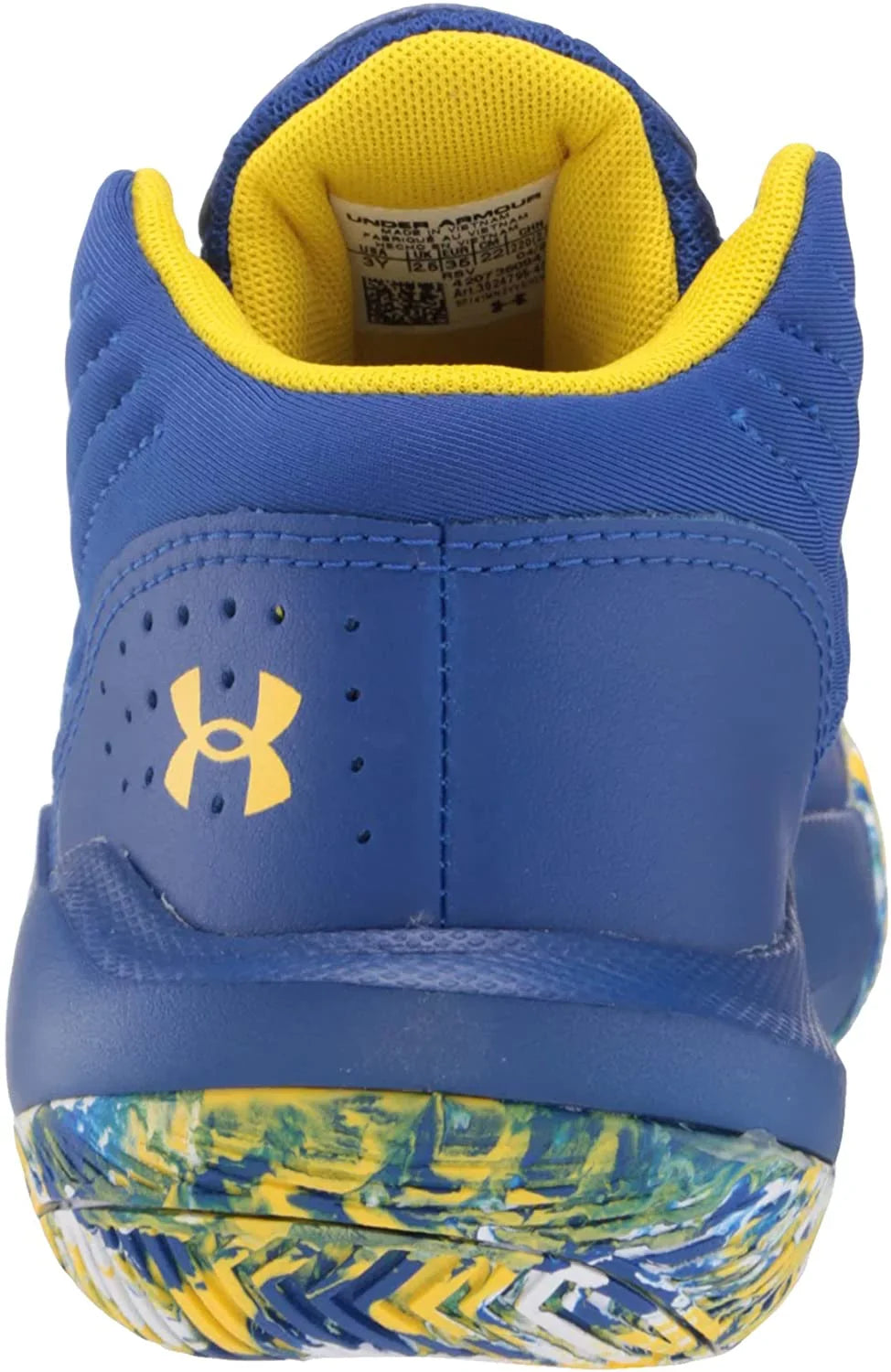 Under Armour Unisex-Child Pre-School Jet 21 Basketball Shoe Little Kid 4-8 Years 12 Little Kid Royal 400/White