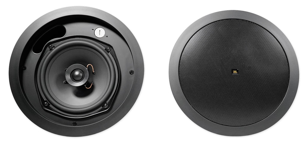 4) JBL 5.25" Black Commercial Wall+6.5" Ceiling Speakers+Amp Restaurant/Cafe/Bar