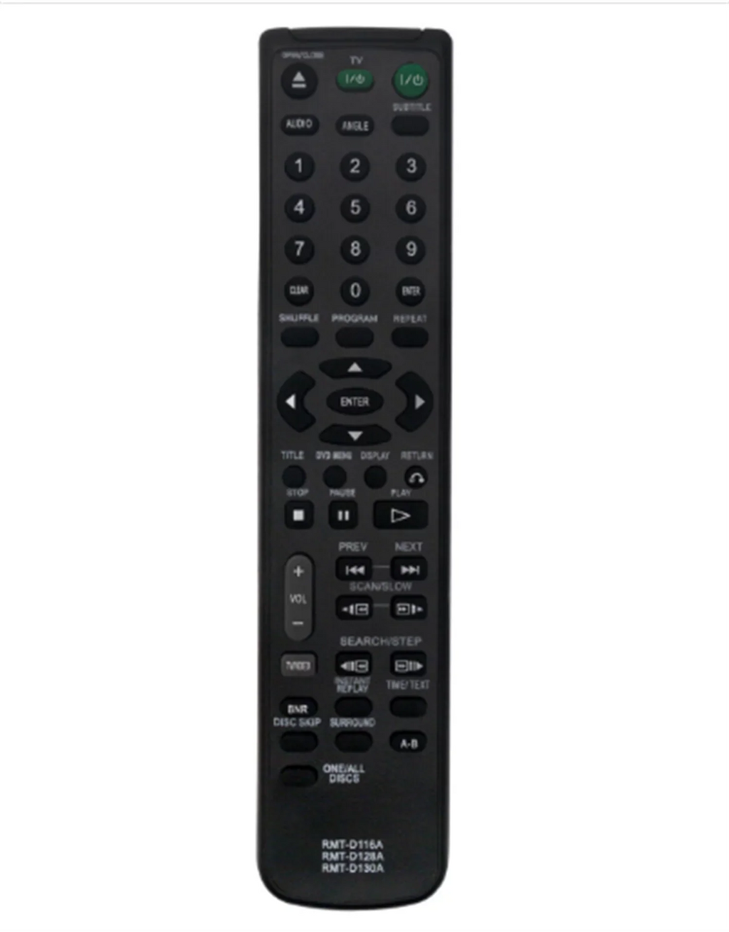 New RMT-D116A RMT-D128A RMT-D130A Replace Remote Control Fitting with Sony CD Player DVP-NS400D
