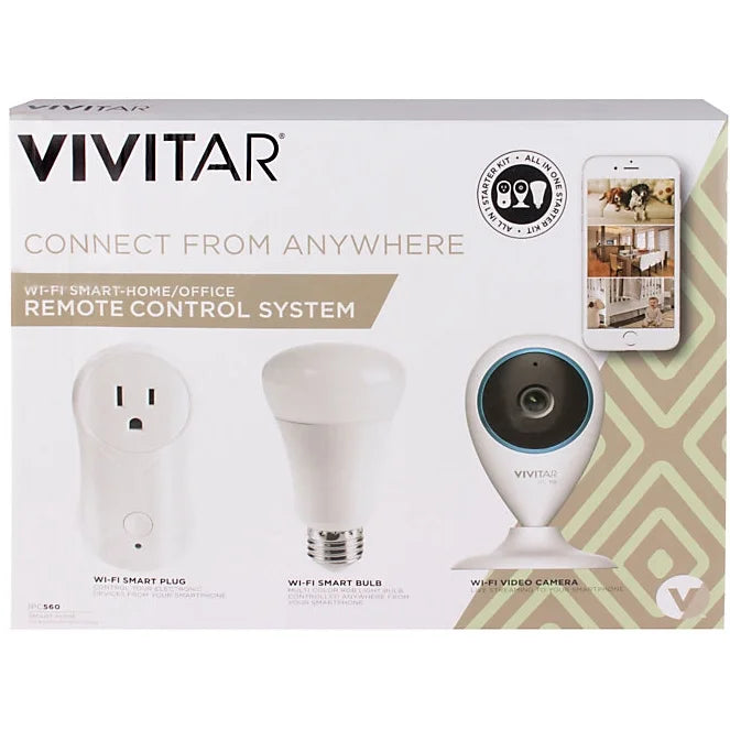 Vivitar Deluxe Home Automation Essentials Kit White