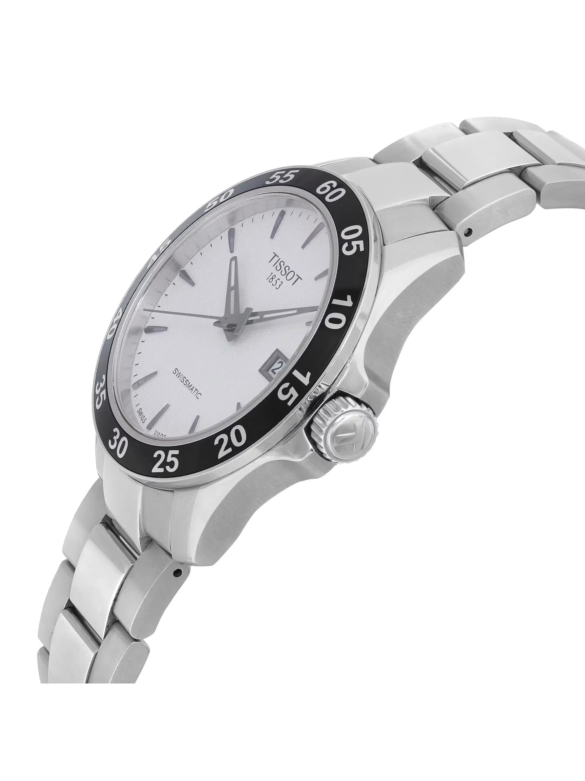Tissot V8 Swissmatic Steel Silver Dial Men Automatic Watch T106.407.11.031.00