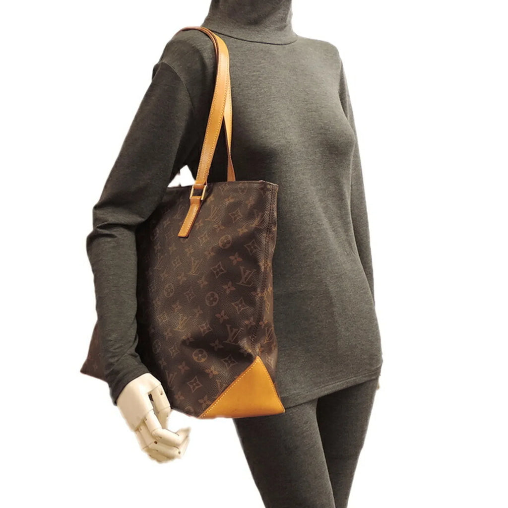 Pre-Owned Louis Vuitton Cava Mezzo Women's/Men's Tote Bag M51151 Monogram Ebene (Good)