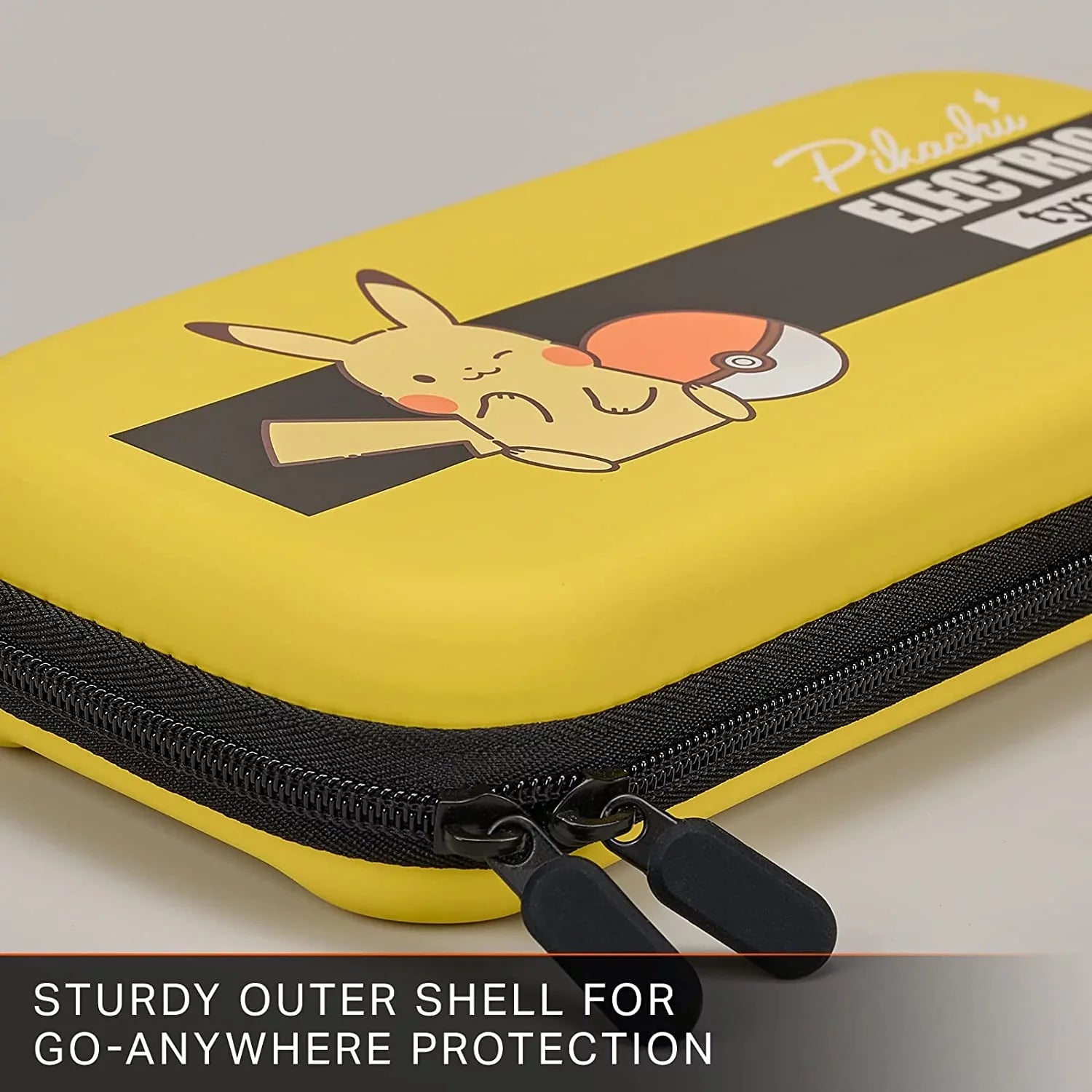 PowerA - Protection Case for Nintendo Switch - OLED Model, Nintendo Switch or Nintendo Switch Lite - Pikachu Electric Type With Cleaning Manual Kit Bolt Axtion Bundle Like New