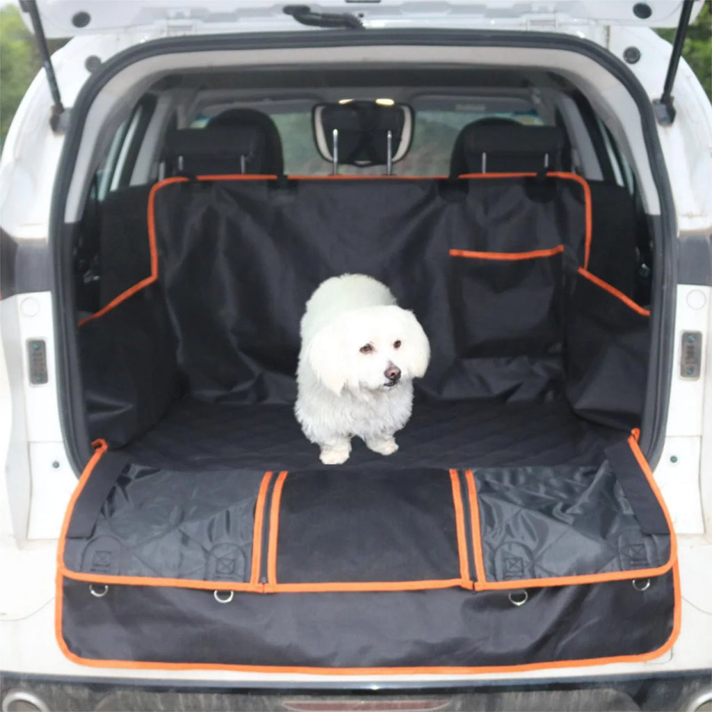 Holocky SUV Cargo Liner for Dogs Trunk Seat Coating for Pets Waterproof Car Trunk Protector Trunk Shield Mat for SUVs