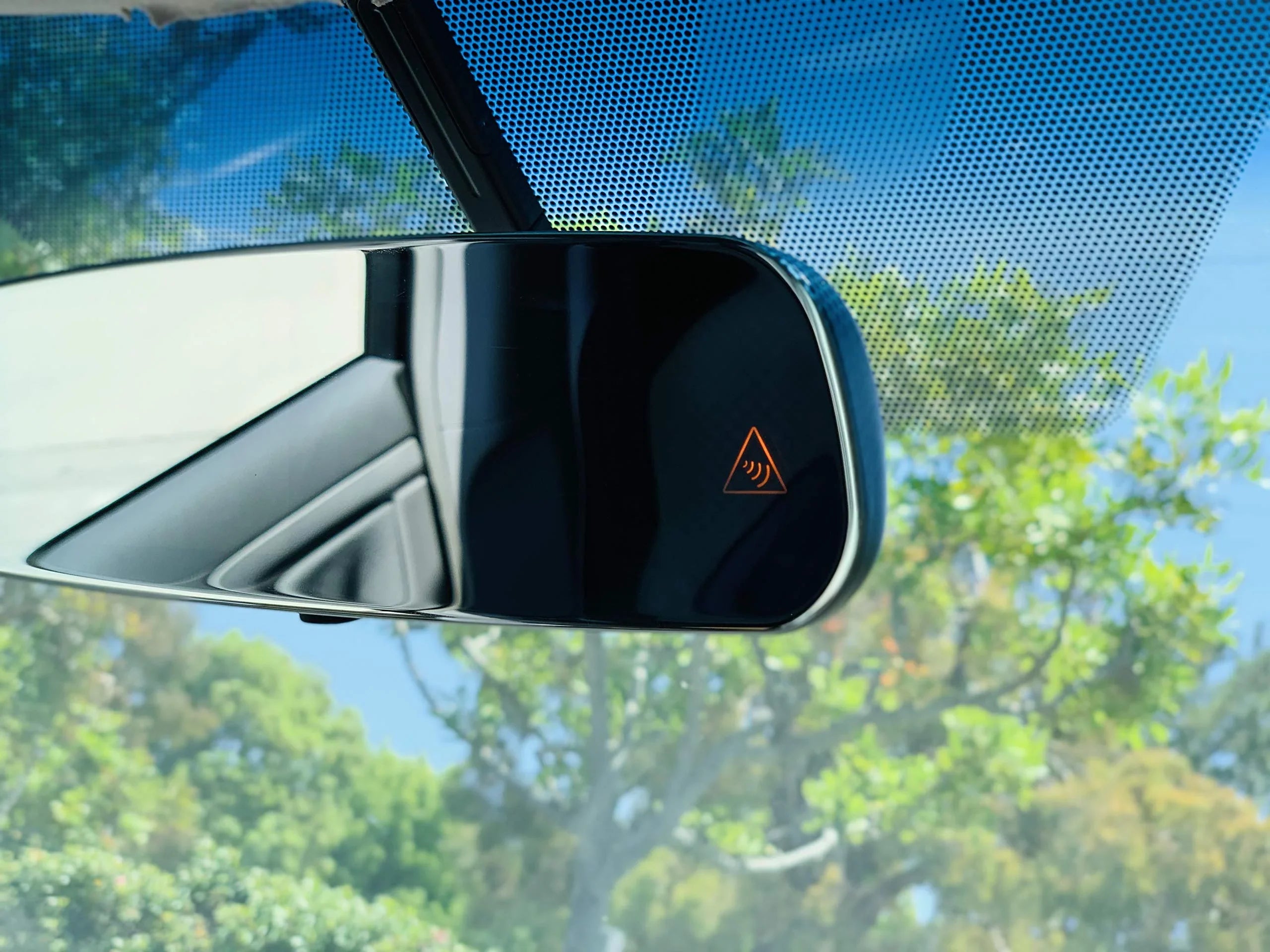 RYDEEN BSS-MI Rydeen 4.3' Frameless Mirror Monitor w/ Built In LED Indicators