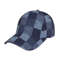 Balery Baseball Cap Adjustable Size for Running Workouts and Outdoor Activities All Seasons Dad Hat(Blue Gingham Buffalo Check)