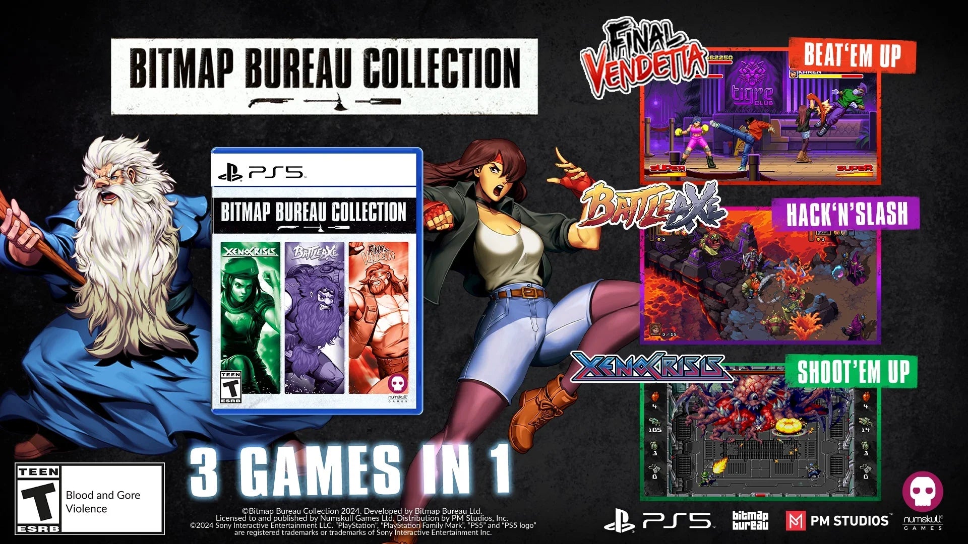 Bitmap Bureau Collection, PlayStation 5