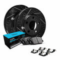 R1 Concepts Front Brakes and Rotors Kit |Front Brake Pads| Brake Rotors and Pads| Ceramic Brake Pads and Rotors |Hardware Kit WHWH1-39025