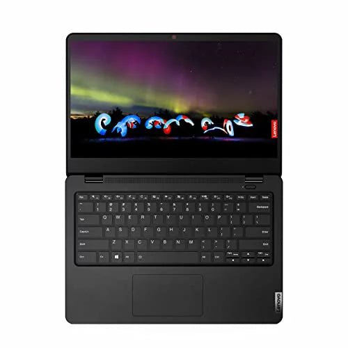 Lenovo Ideapad 14W Gen 2 14 Business Laptop | 14" HD Anti-Glare Display | AMD 3000 Series 3015e Processor | 4GB DDR4 64GB eMMC 128GB SD Card | AMD Radeon Graphic HDMI Win10 Pro Black + HDMI Cable