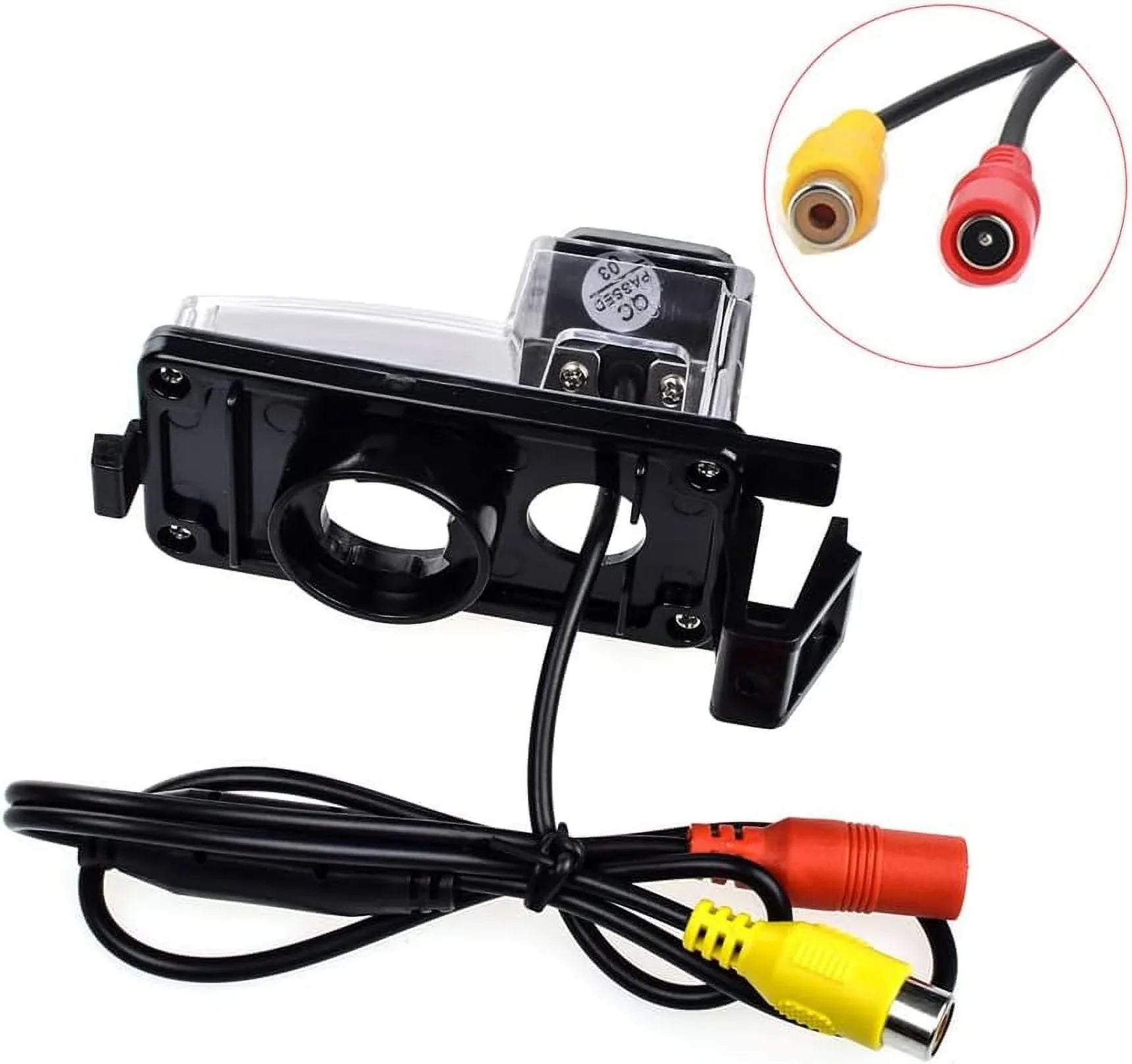 Vlicevrn HD Fisheye Vehicle Car Rear View Camera Fixed Parking Line Night Vision Backup Parking Camera for Nissan Versa
