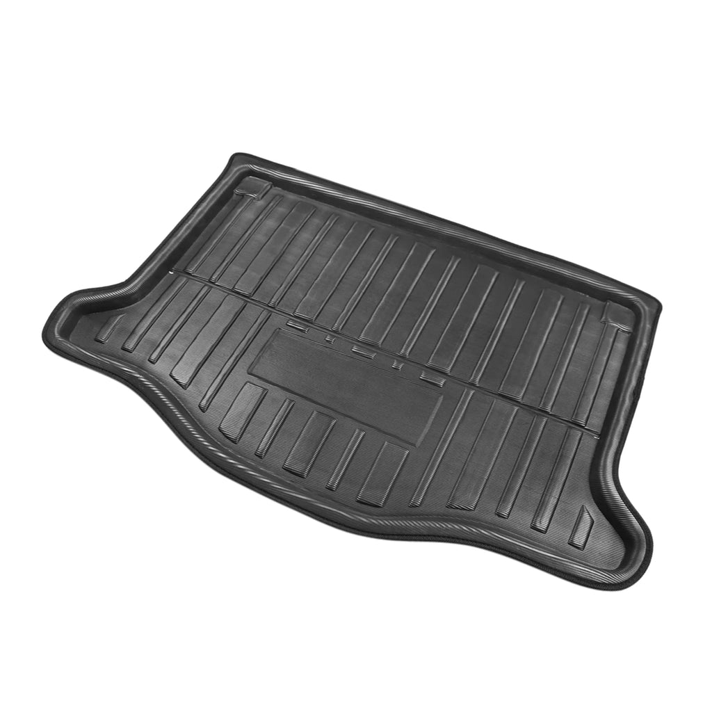 Unique Bargains Car Rear Trunk Boot Liner Cargo Mat Floor Tray for Honda Fit 16-18