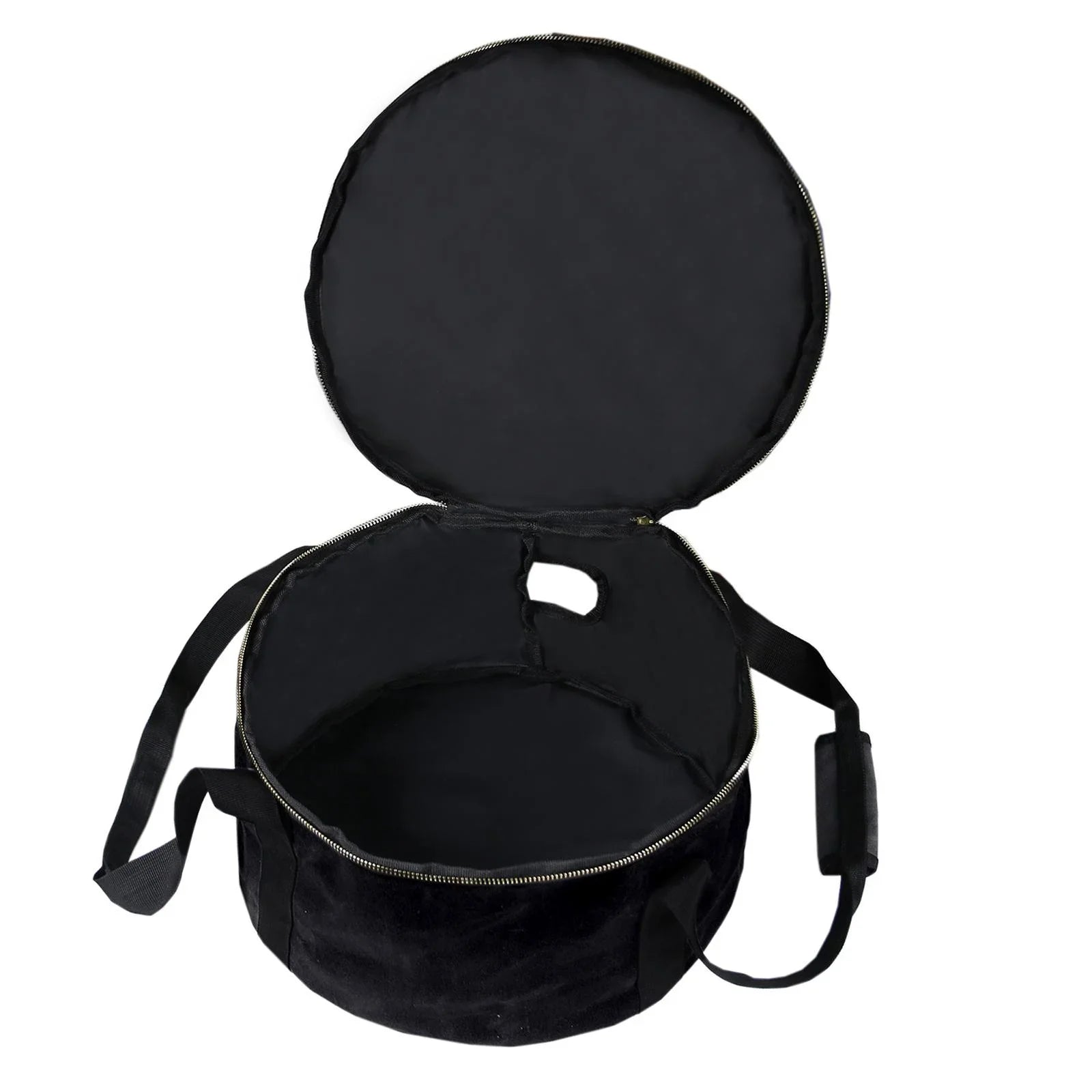Strong Storage Bag Dutch Oven Container Cookware 12" Multipurpose Handbag Carry Bag for BBQ Camping ,Outdoor Activities ,Fishing Accessories - Black