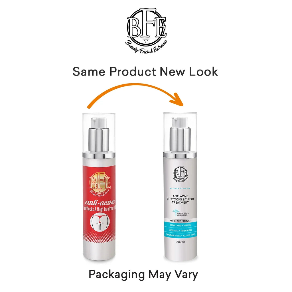 Anti-Acne Buttocks & Thigh Treatment- Clears Away Acne, Pimples, and Ingrown Hairs for the Buttocks and Thigh Area. Prevents Future Breakouts. 6.9 OZ