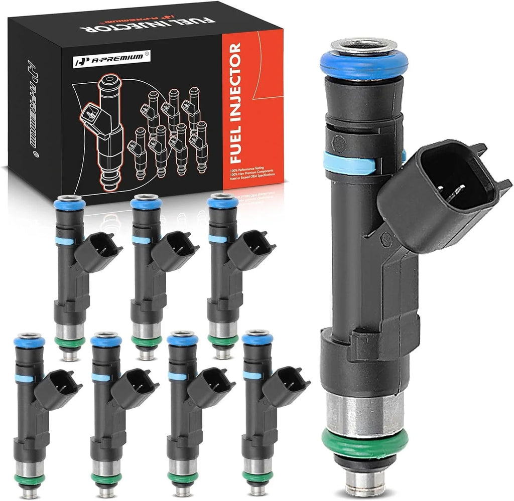 A-Premium Fuel Injectors Matching with Ford Crown Victoria 2006-2011, Crown Victoria 2006-2011 & Lincoln Town Car 2006-2011 & Mercury Grand Marquis 2006-2011, V8 4.6L, Set of 8, Replace# 0280158089