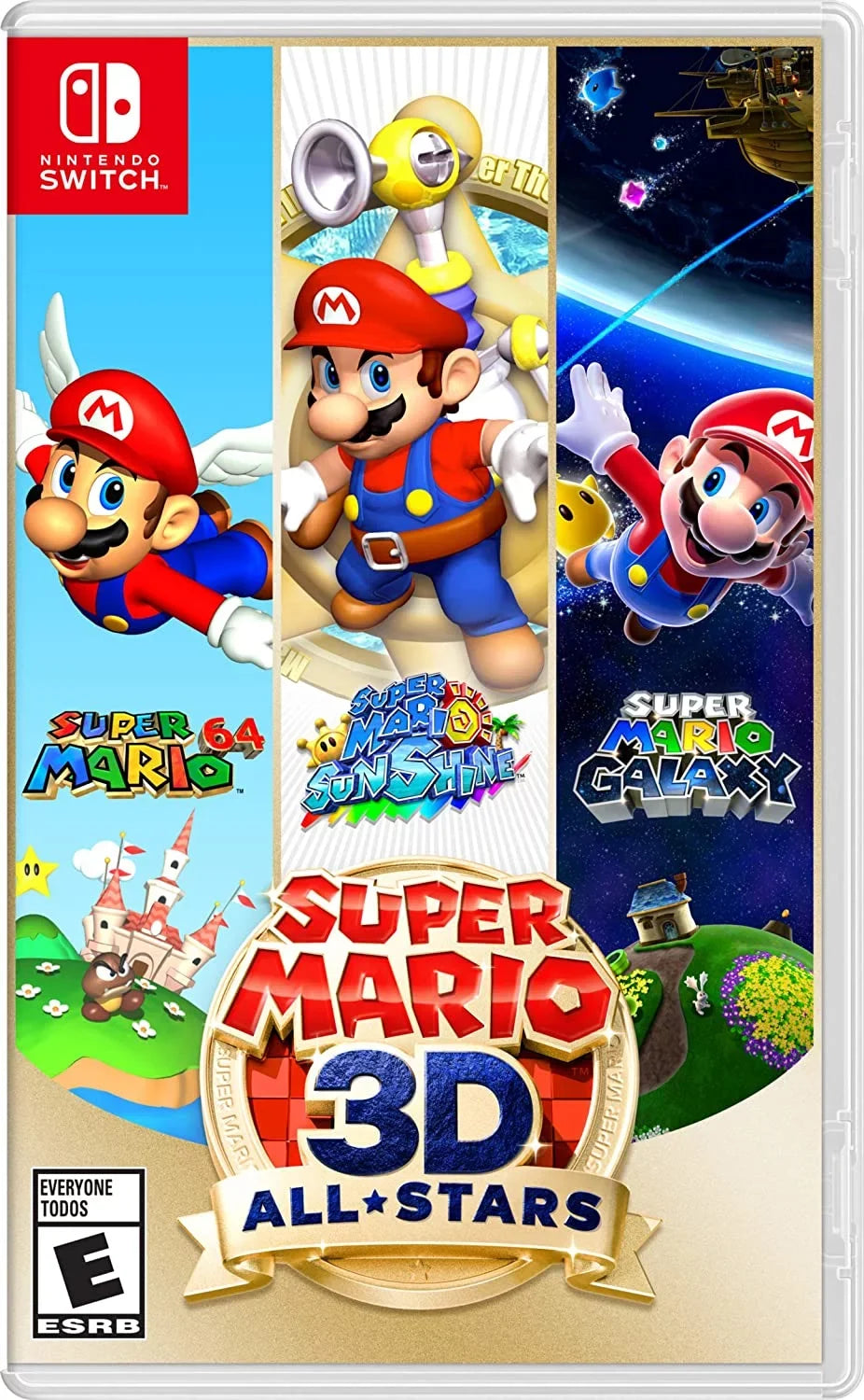 Nintendo Switch OLED Console White with Super Mario 3D World + Bowser’s Fury and Screen Cleaning Cloth