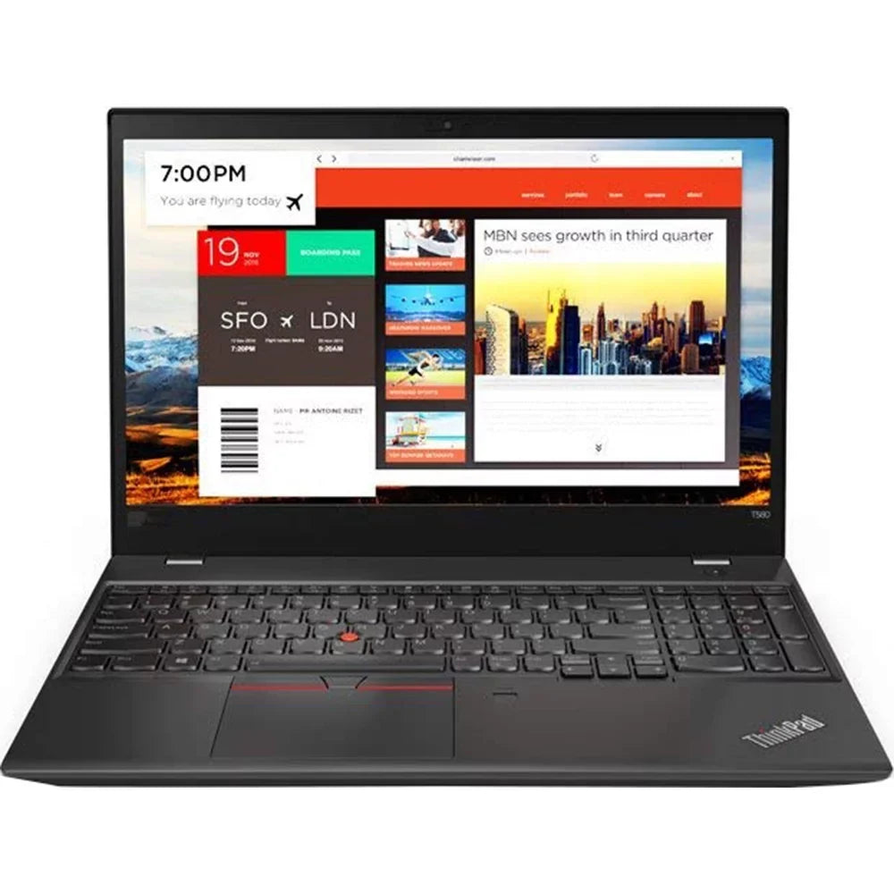 Lenovo 20L9001VUS Thinkpad T580 20L9 15.6" Notebook - Windows - i5 1.6 GHz - 8 GB RAM - 500 GB HDD, Black - (Open Box)