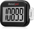 3D Pedometer for Walking, Simple Step Counter for Walking with Removable Clip and Lanyard, Accurate Pedometers for Steps, Step Tracker with Large Display for Men Women and Kids