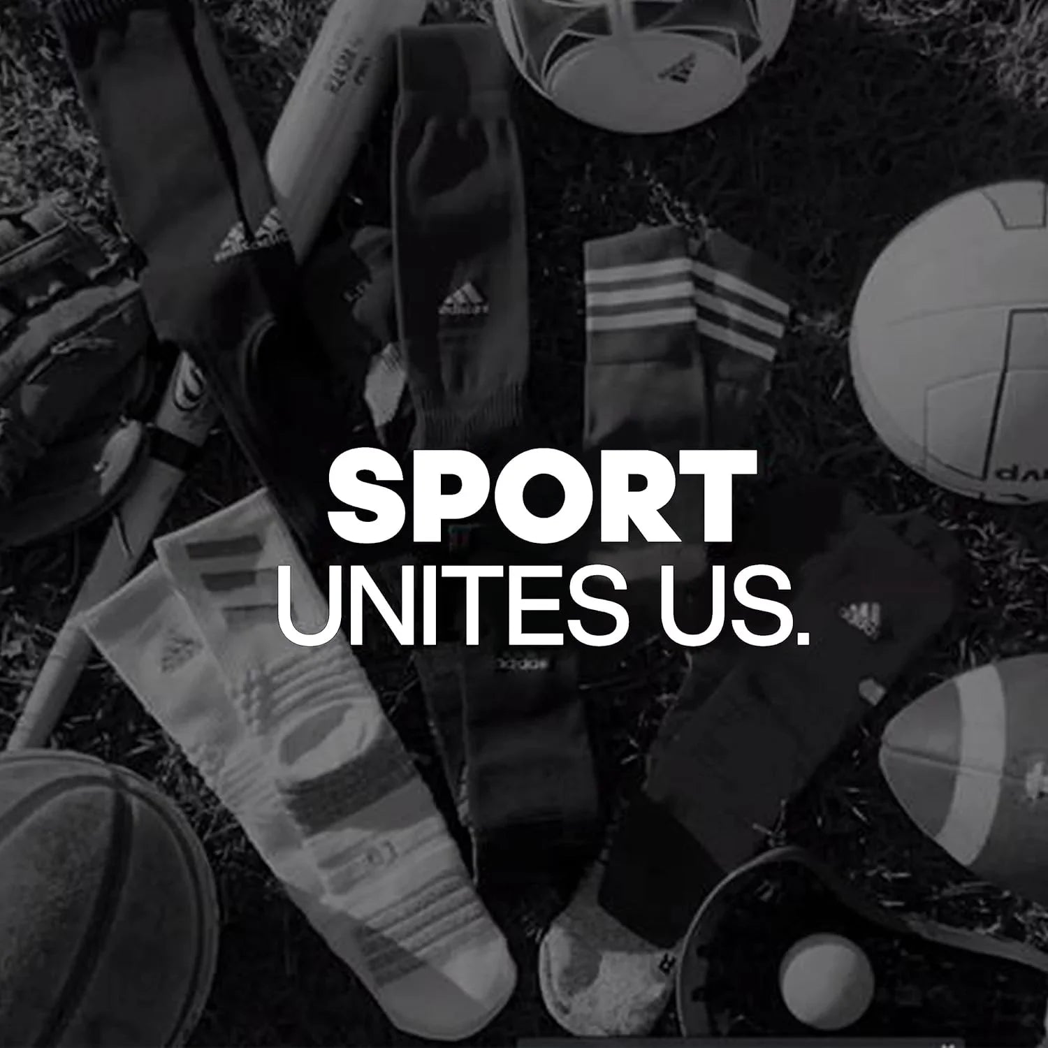 adidas Rivalry Field Multi Sport Over The Calf (OTC) Socks (2-Pair) Large White/Black