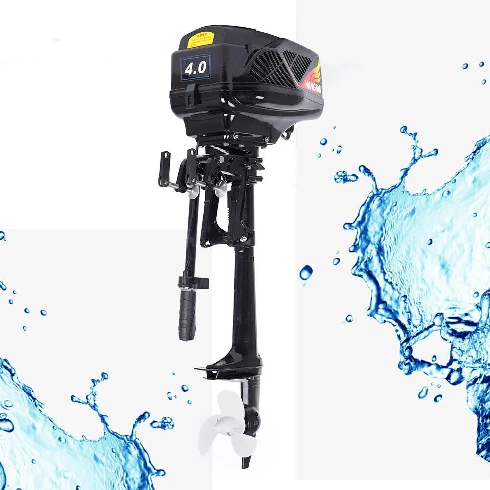 Miumaeov 1000W 4 HP Electric Outboard Motor Craft Engine Trolley Brushless Motor