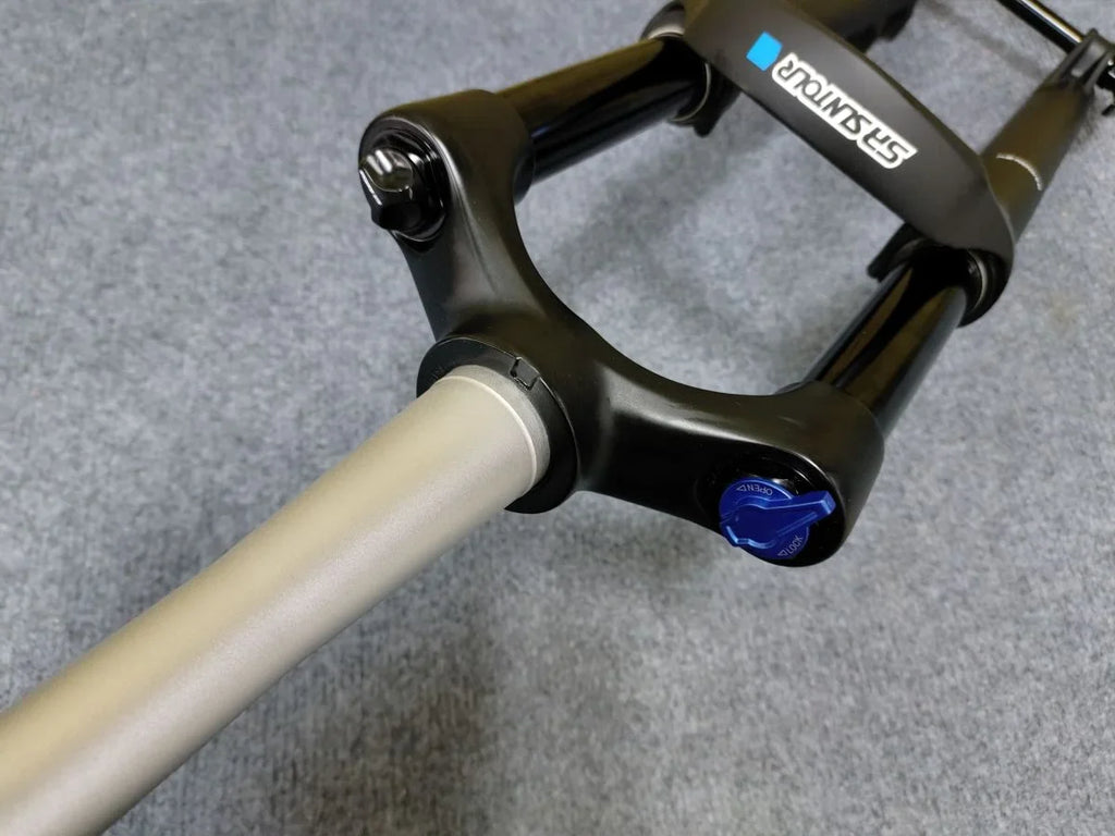 SR SUNTOUR RAIDON34 Bicycle Fork (BOOST: 110X15mm) Tapered 27.5" MTB Air Suspension (Manual) 120mm Travel
