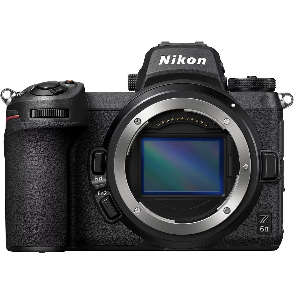 Nikon Z6 II Mirrorless Camera with 24-200mm f/4-6.3 VR Lens + 24-70mm f/4 S Lens + Flash + 64GB Kit