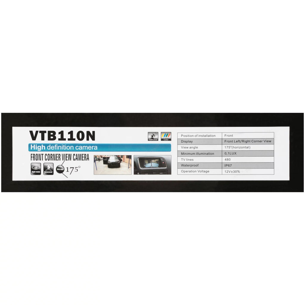 BOYO VTB110N - Universal Mount Front Corner-View Camera