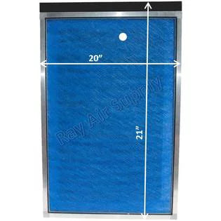 Dynamic Air Cleaner Replacement Filter Pads 20x21 Refills (3 Pack)