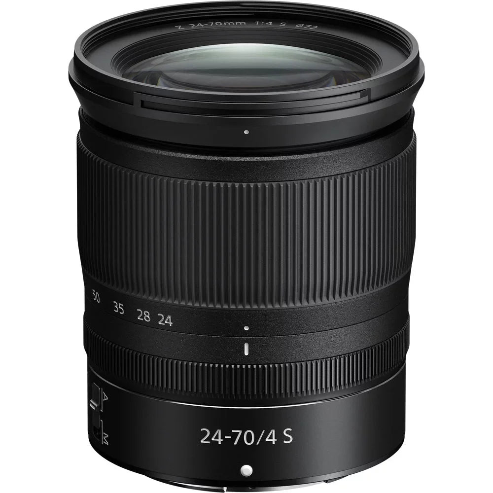 Nikon Z6 II Mirrorless Camera with 24-200mm f/4-6.3 VR Lens + 24-70mm f/4 S Lens + Flash + 64GB Kit