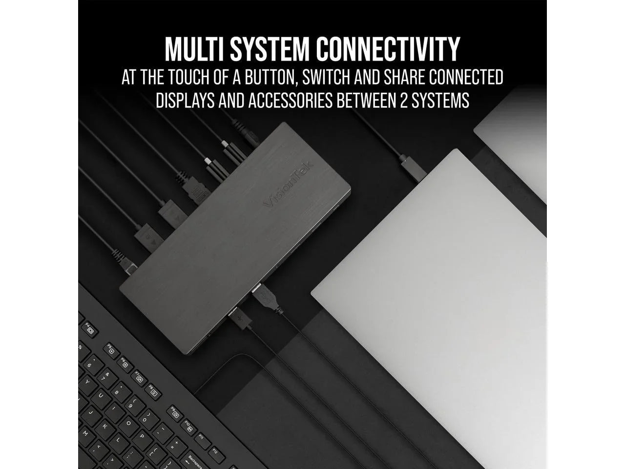 VisionTek VT4950 KVM USB-C Docking Station with 100W PD 901520