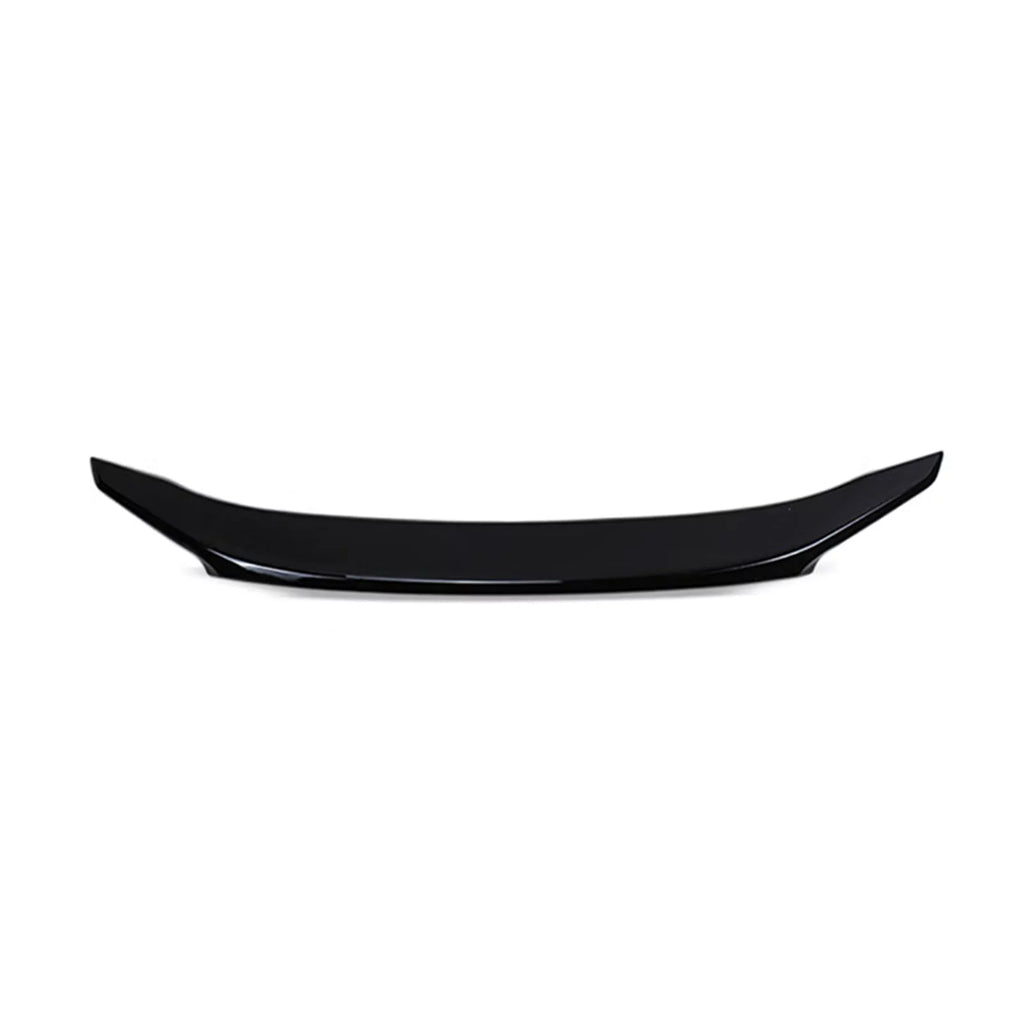 Xotic Tech 4DR JDM Style Glossy Black Rear Trunk Lip Wing Spoiler Fitting with Honda Civic 2016-2021 10th Gen
