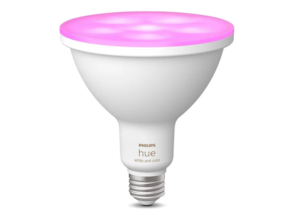 Philips Hue White and Color Ambiance - LED spot light bulb - shape: PAR38 - E26 - 14 W (equivalent 100 W) - white/colored light - 2000-6500 K