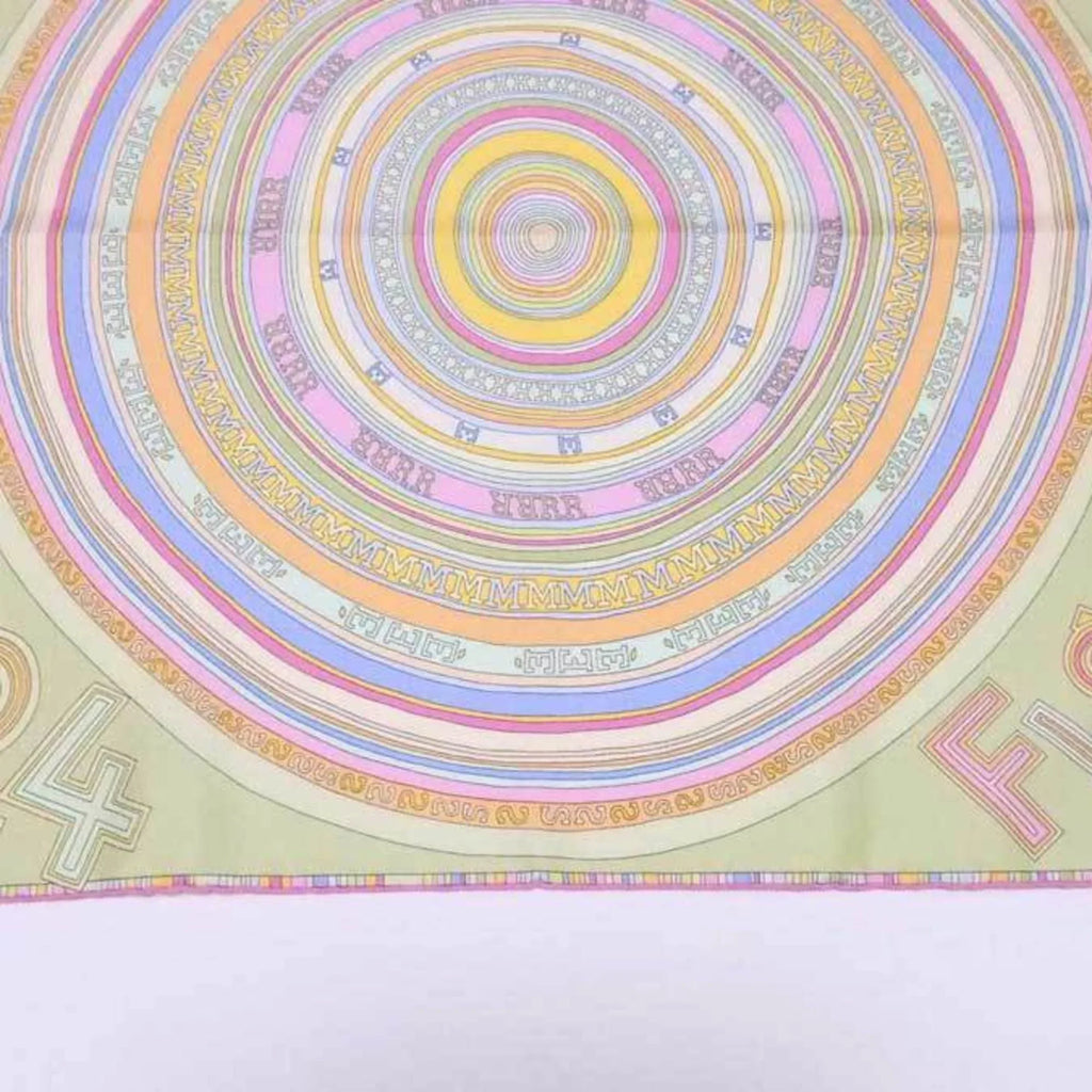 Pre-Owned Hermes HERMES Scarf Petit Carre Silk Multicolor Women's (Good)